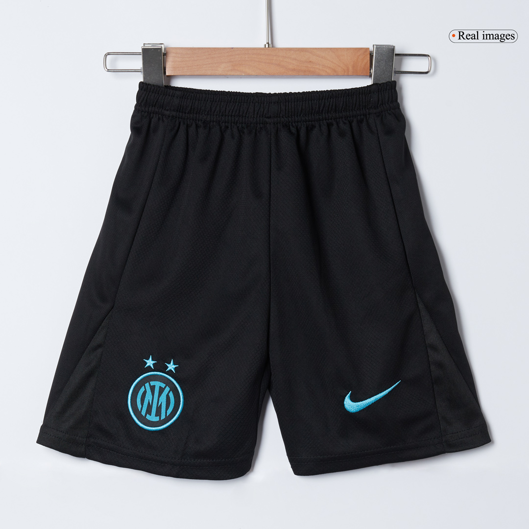 Inter Milan Home Soccer Jersey Kit 2025/26 Kids(Jersey+Shorts)