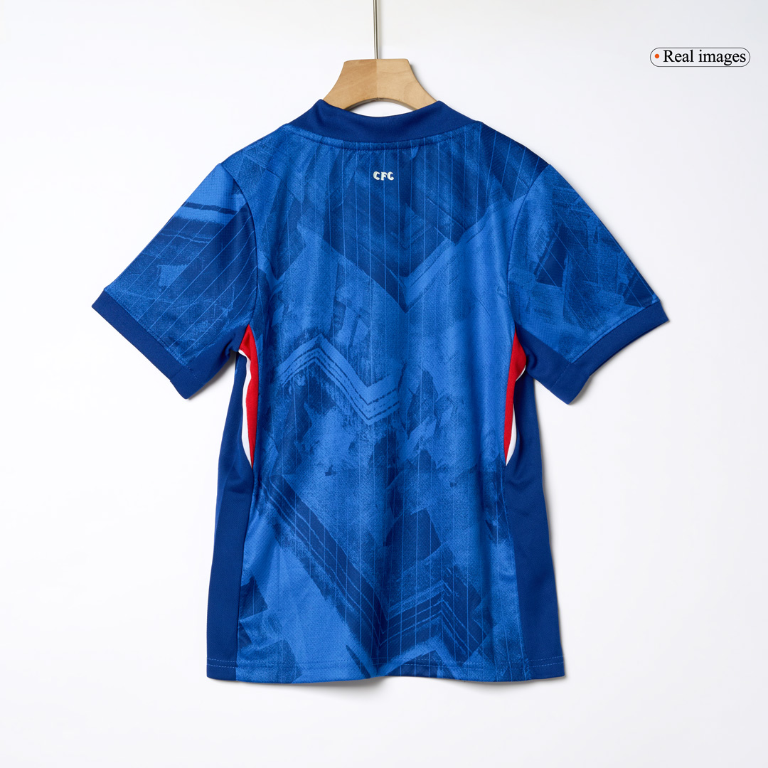 Chelsea Home Soccer Jersey Kit 2025/26 Kids(Jersey+Shorts)