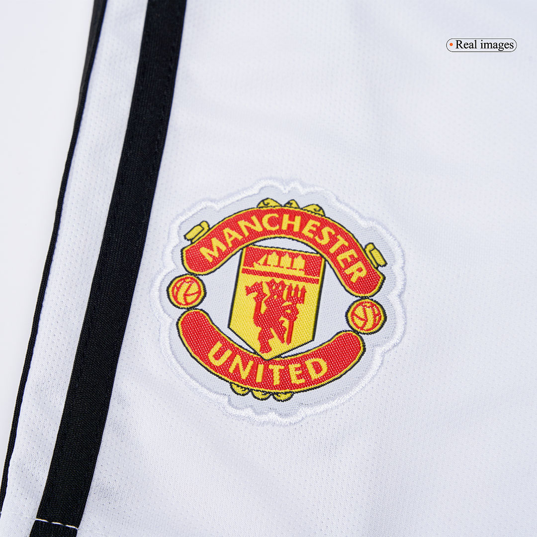 Manchester United Home Soccer Jersey Kit 2025/26 Kids(Jersey+Shorts)