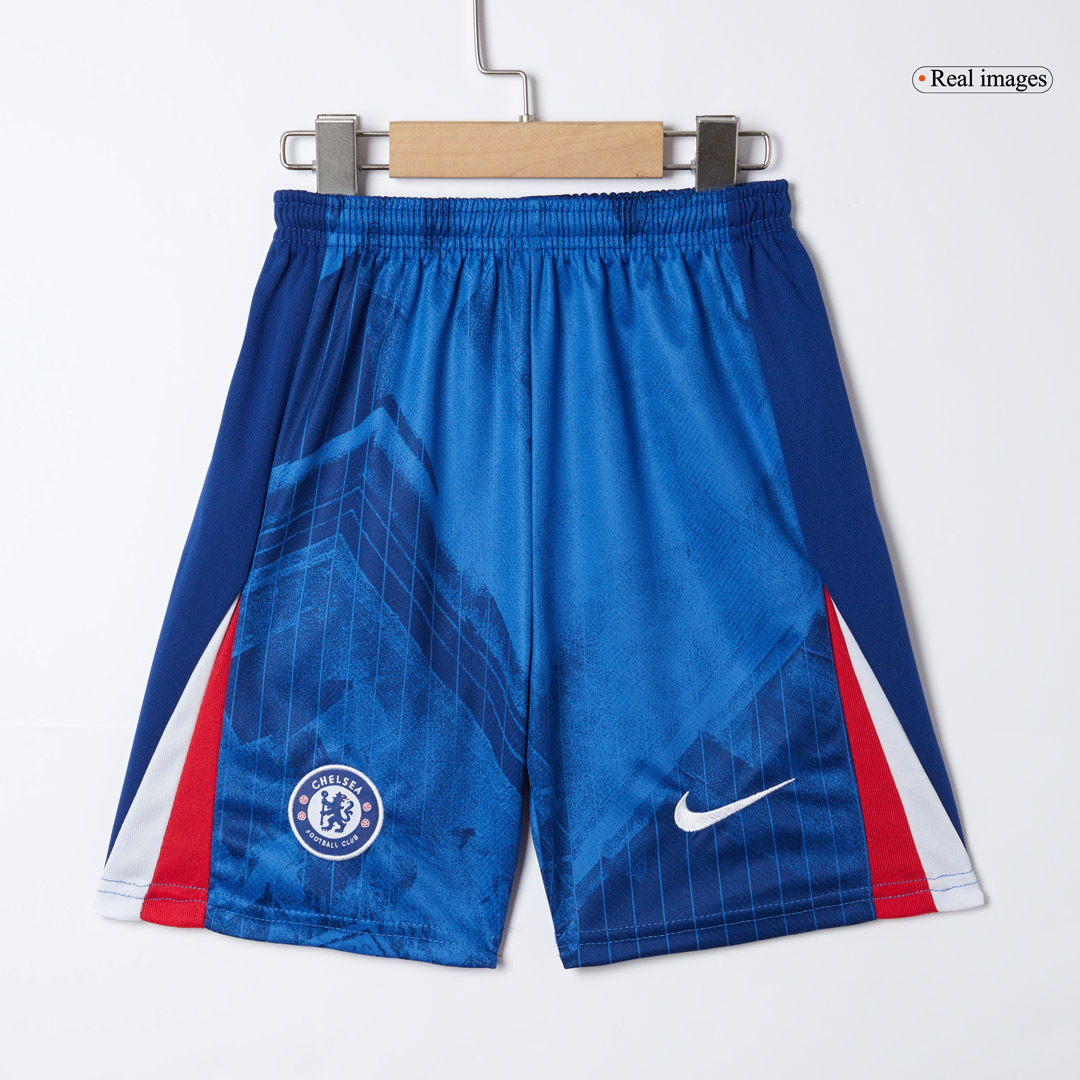 Chelsea Home Soccer Jersey Kit 2025/26 Kids(Jersey+Shorts)