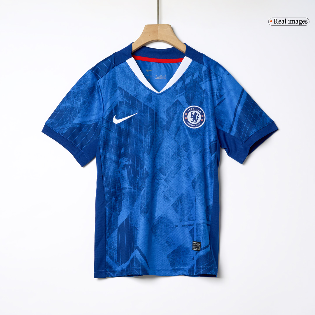 Chelsea Home Soccer Jersey Kit 2025/26 Kids(Jersey+Shorts)