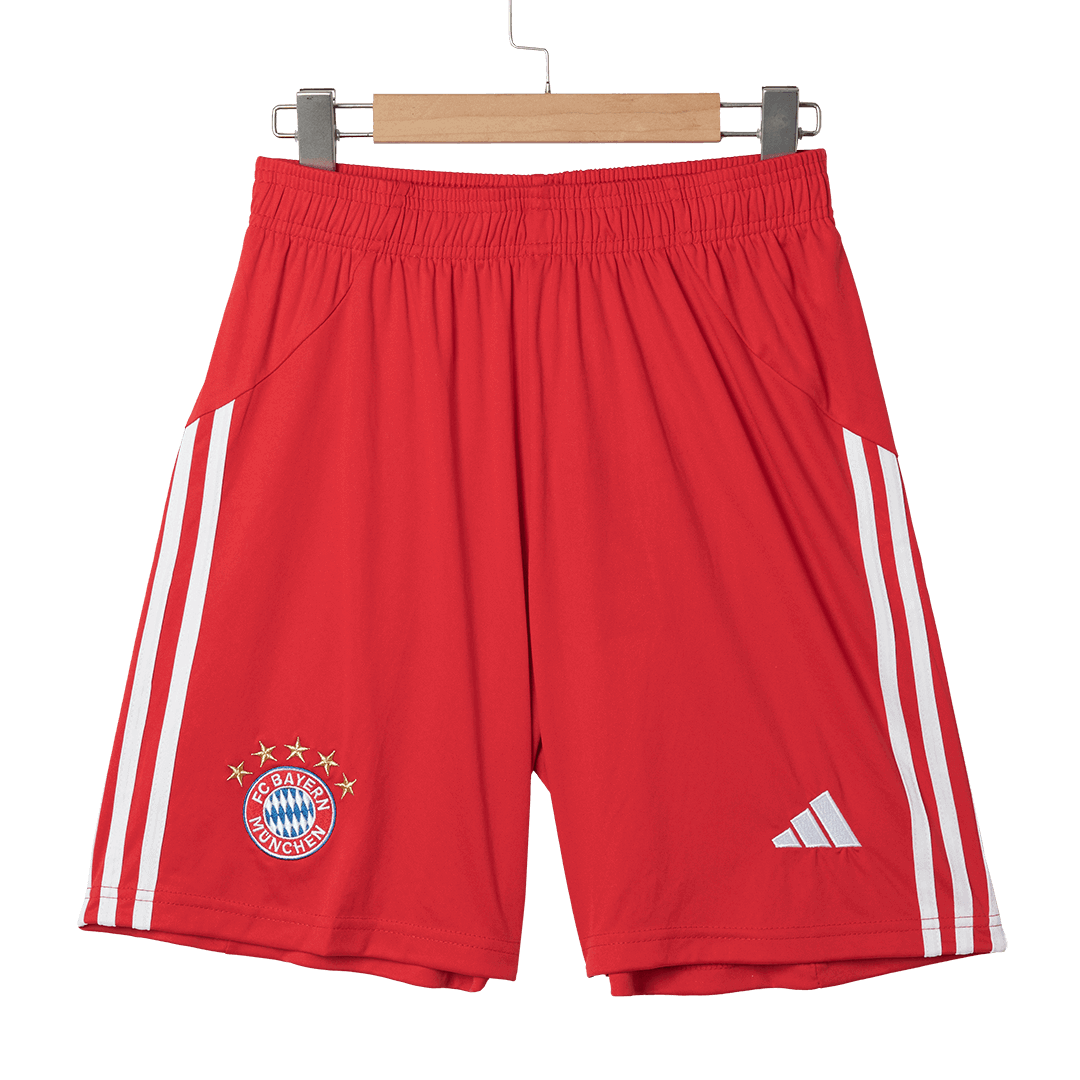 Bayern Munich Home Soccer Jersey Kit 2025/26 (Jersey+Shorts)