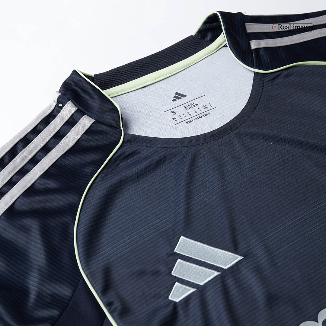 Real Madrid Long Sleeve Away Soccer Jersey 2025/26