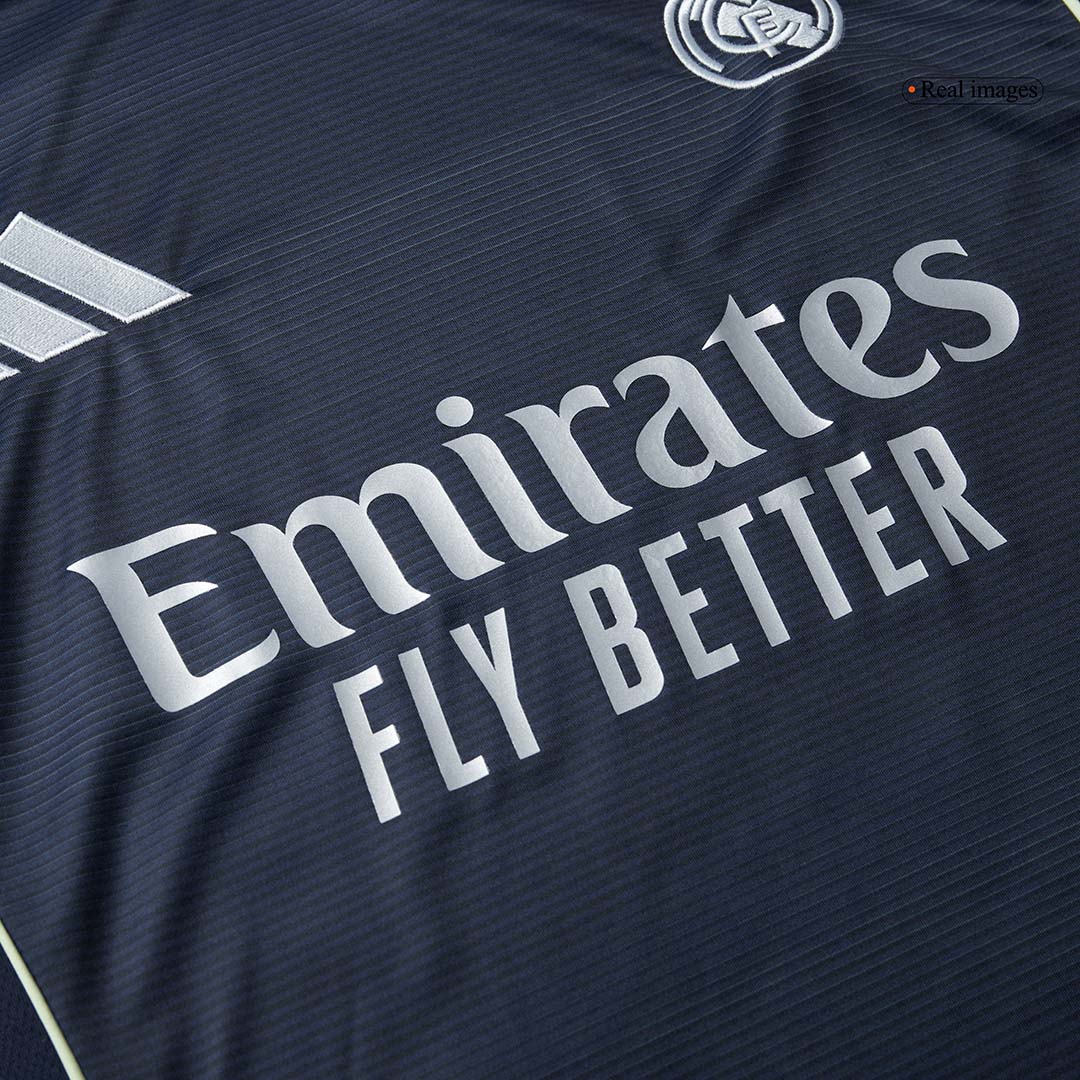 Real Madrid Long Sleeve Away Soccer Jersey 2025/26