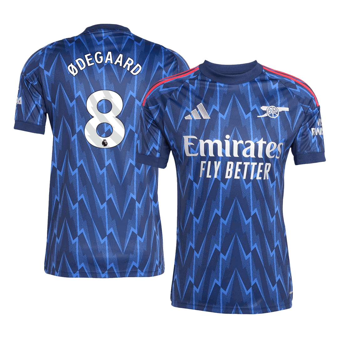 Arsenal ØDEGAARD #8 Away Soccer Jersey 2025/26