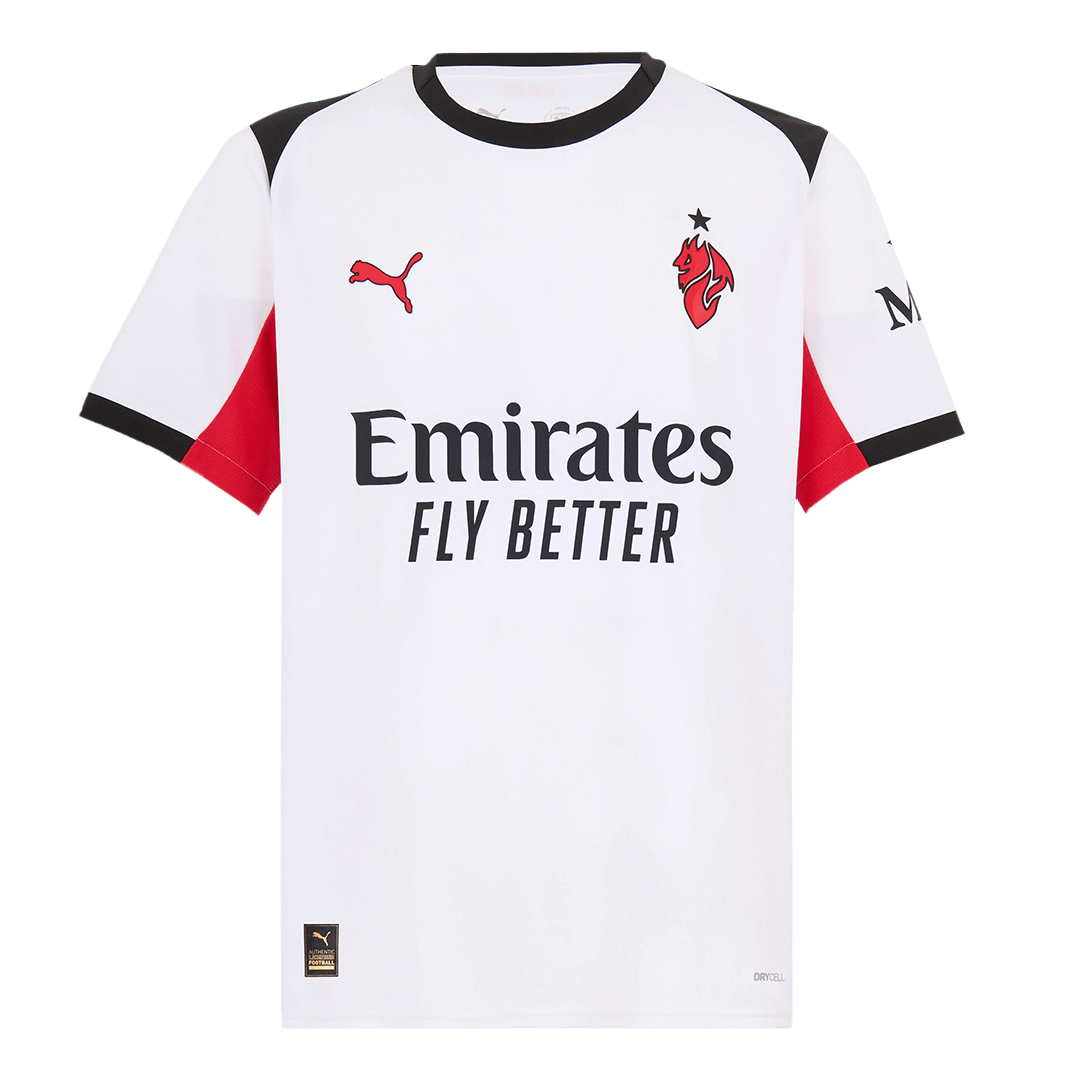 AC Milan MODRIĆ #14 Away Soccer Jersey 2025/26