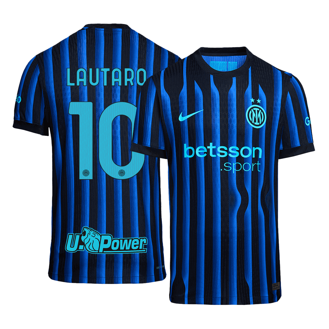 Inter Milan LAUTARO #10 Home Soccer Jersey Authentic 2025/26
