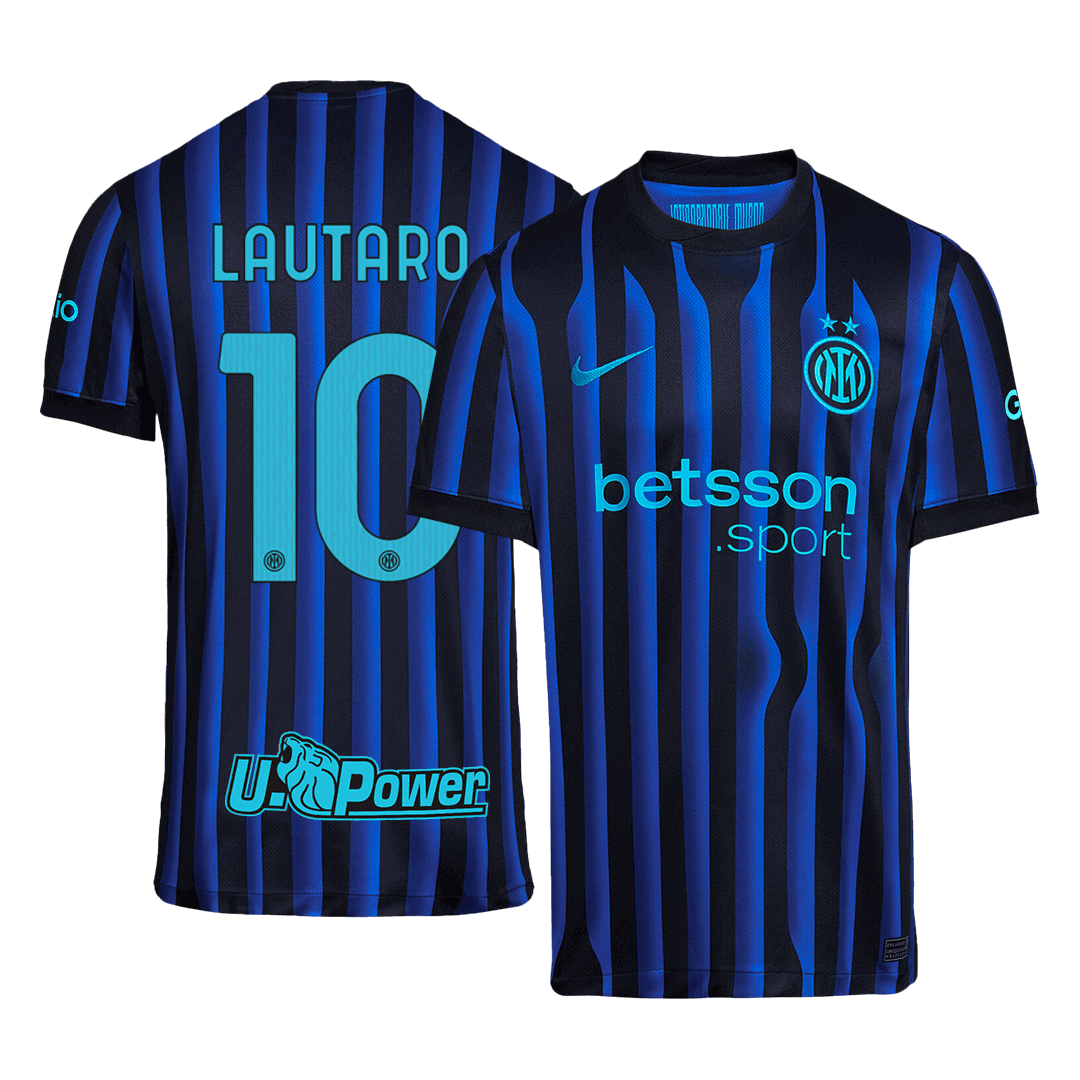 Inter Milan LAUTARO #10 Home Soccer Jersey 2025/26