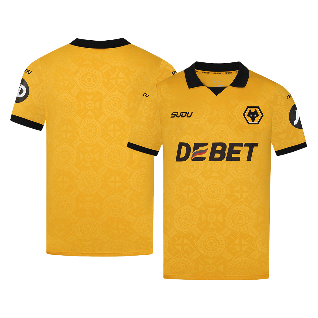 Wolverhampton Wanderers Home Soccer Jersey 2025/26