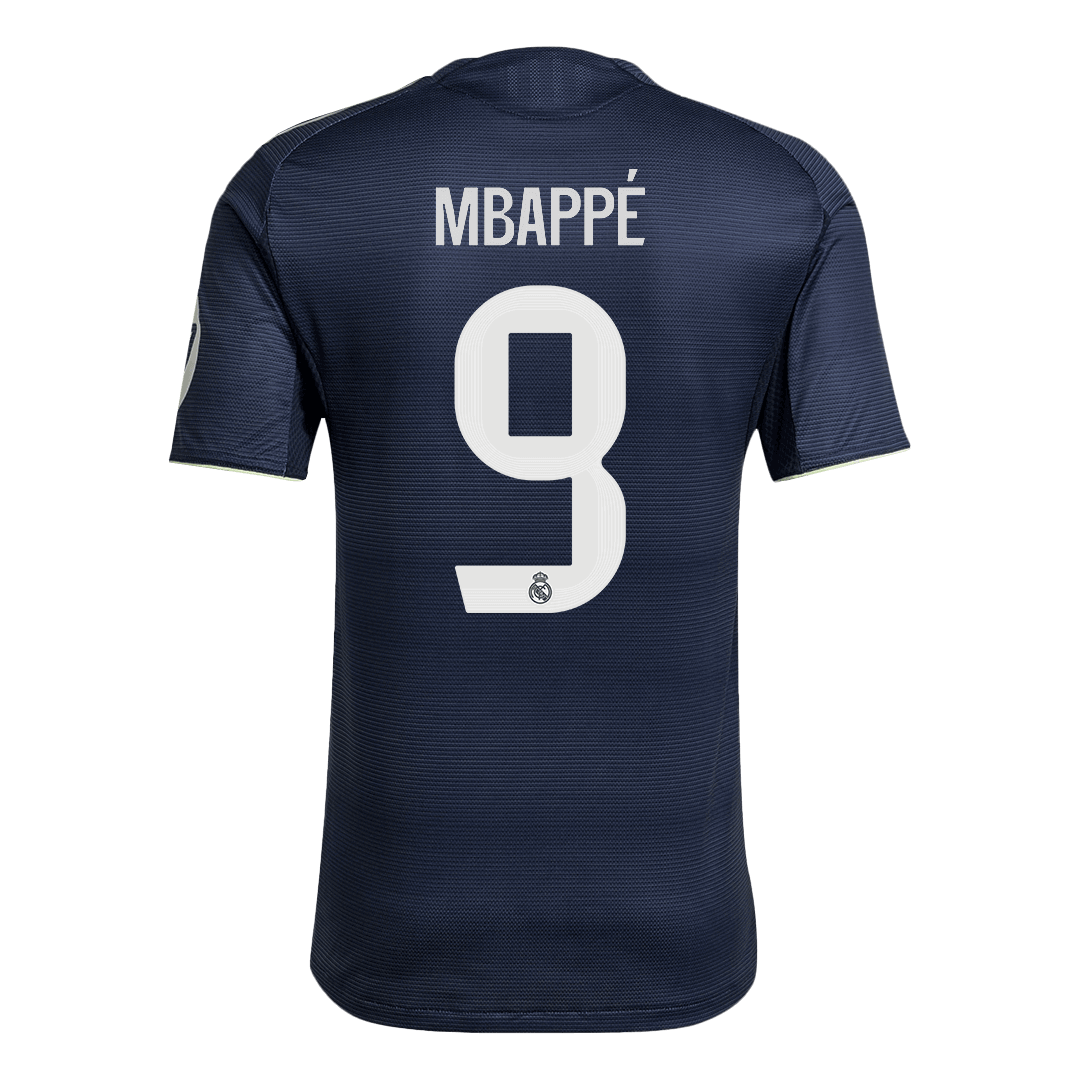 Real Madrid MBAPPÉ #9 Away Soccer Jersey Authentic 2025/26