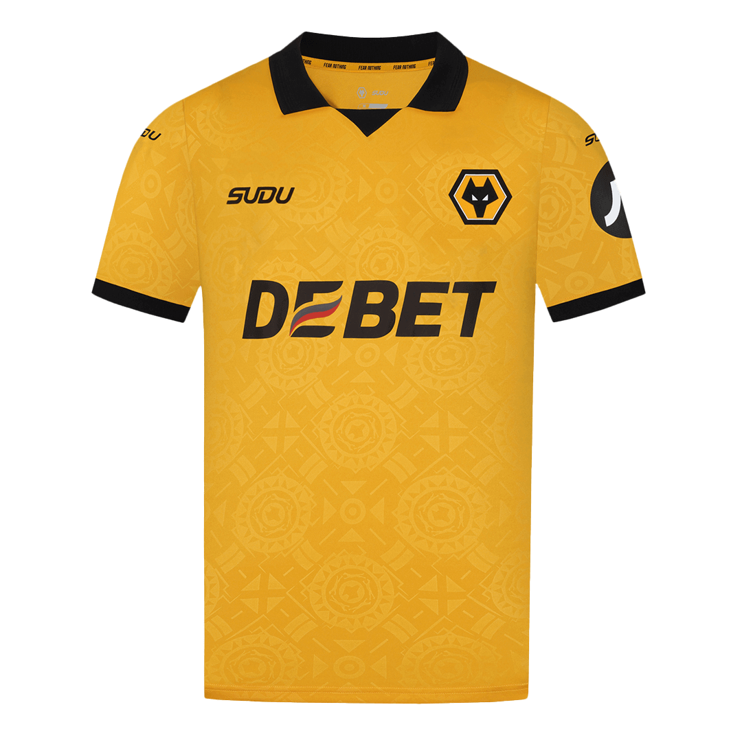 Wolverhampton Wanderers Home Soccer Jersey 2025/26