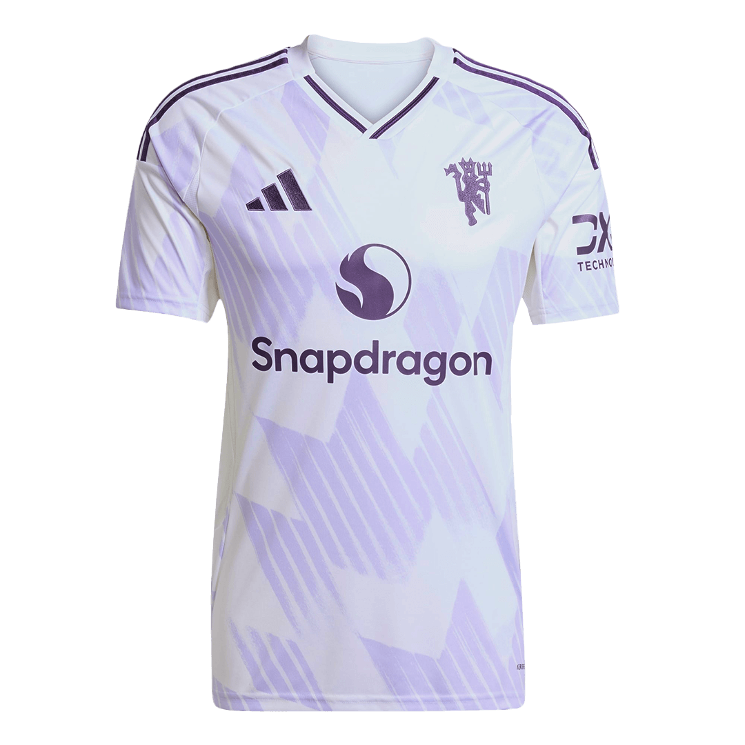 Manchester United B.FERNANDES #8 Away Soccer Jersey 2025/26