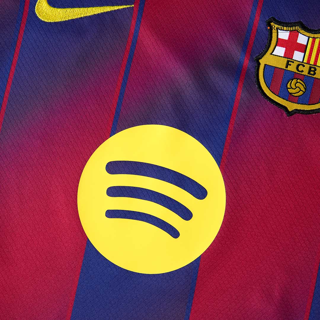 Barcelona Home Soccer Jersey Kit 2025/26 Kids(Jersey+Shorts)