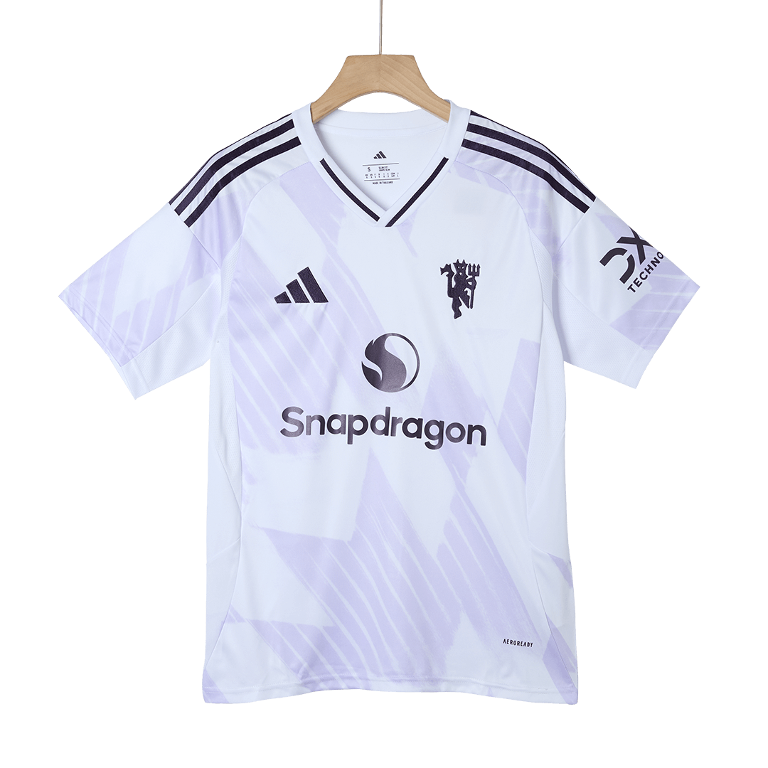 Manchester United B.FERNANDES #8 Away Soccer Jersey 2025/26