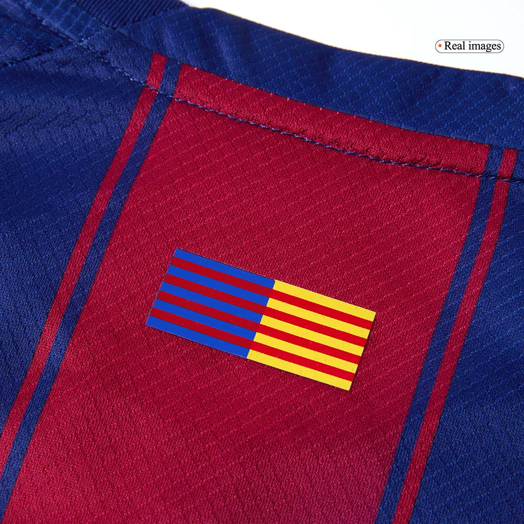 Barcelona Home Soccer Jersey Kit 2025/26 Kids(Jersey+Shorts)