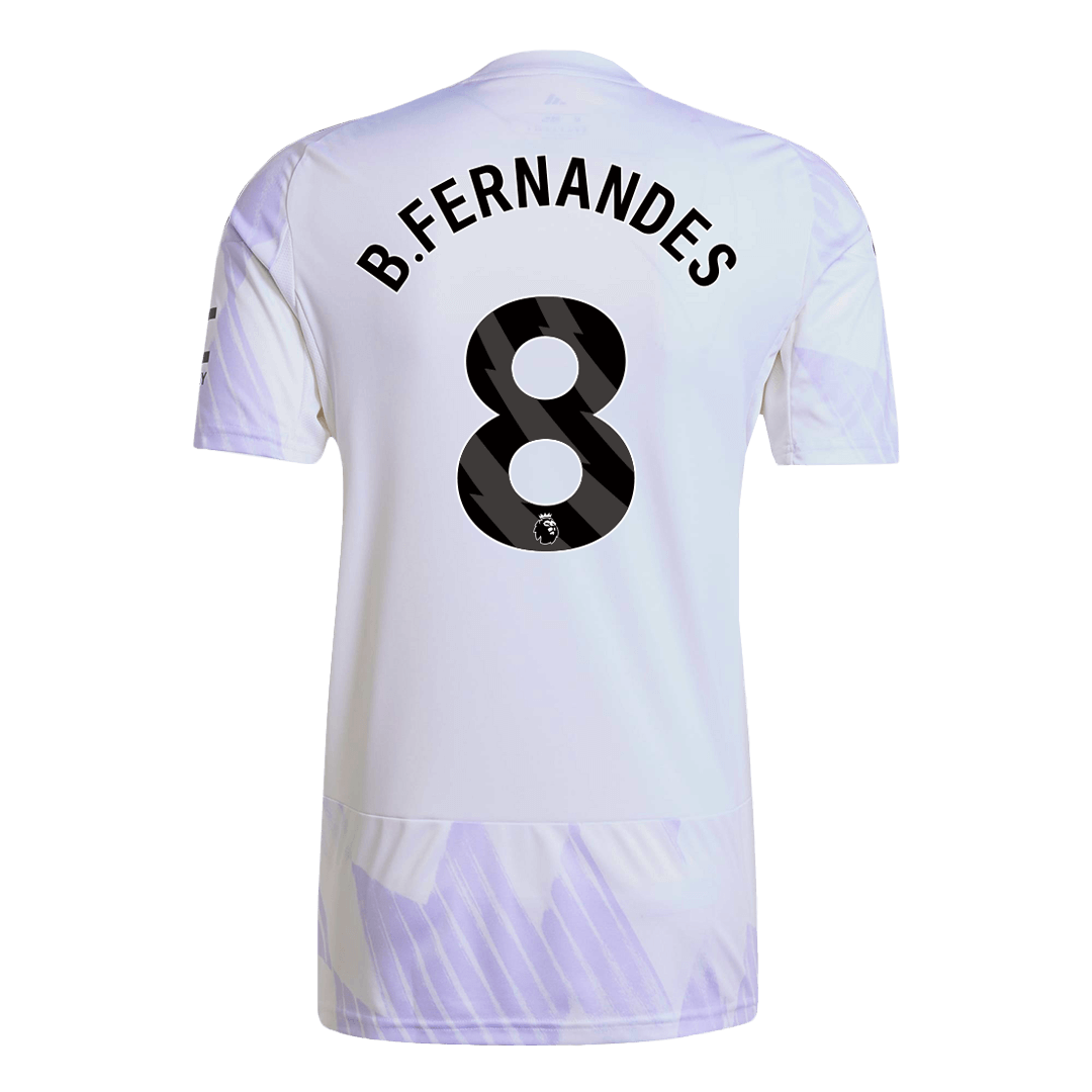 Manchester United B.FERNANDES #8 Away Soccer Jersey 2025/26