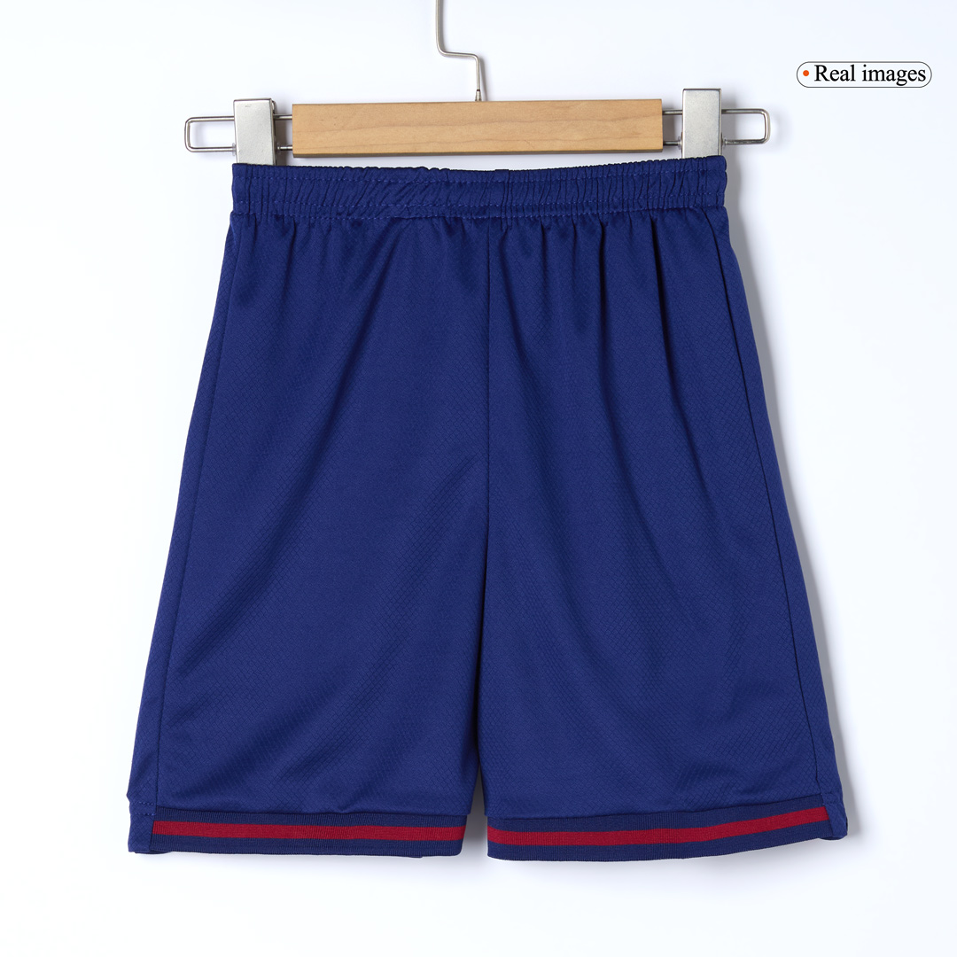 Barcelona Home Soccer Jersey Kit 2025/26 Kids(Jersey+Shorts)