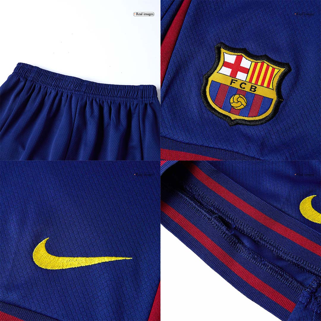 Barcelona Home Soccer Jersey Kit 2025/26 Kids(Jersey+Shorts)