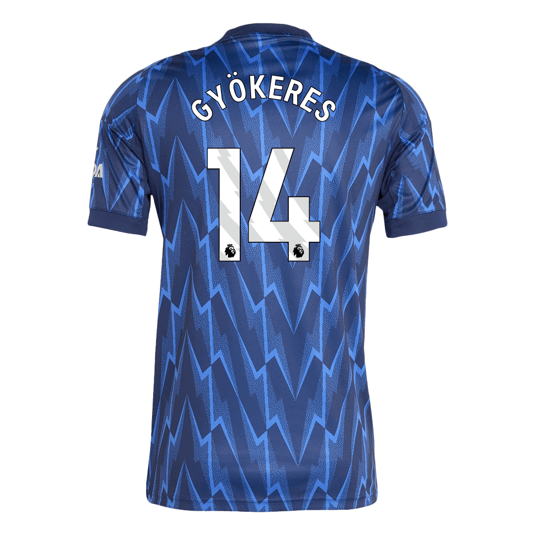 Arsenal GYÖKERES #14 Away Soccer Jersey 2025/26