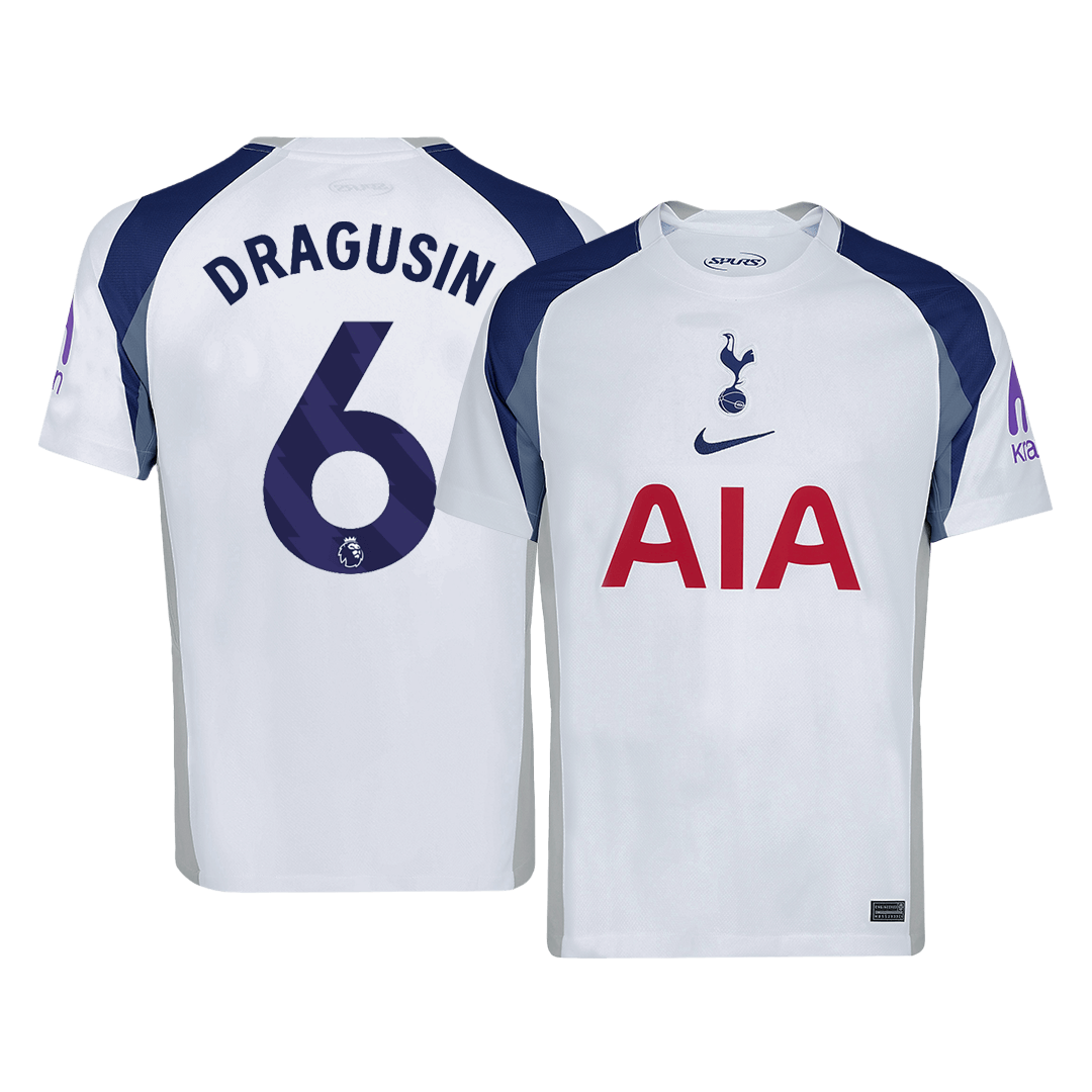 Tottenham Hotspur DRAGUSIN #6 Home Soccer Jersey 2025/26
