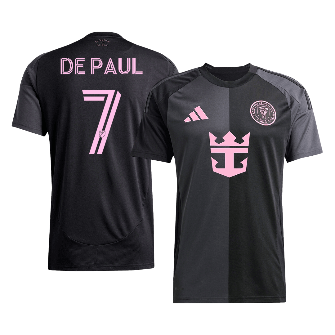 Inter Miami CF DE PAUL #7 Away Soccer Jersey 2025