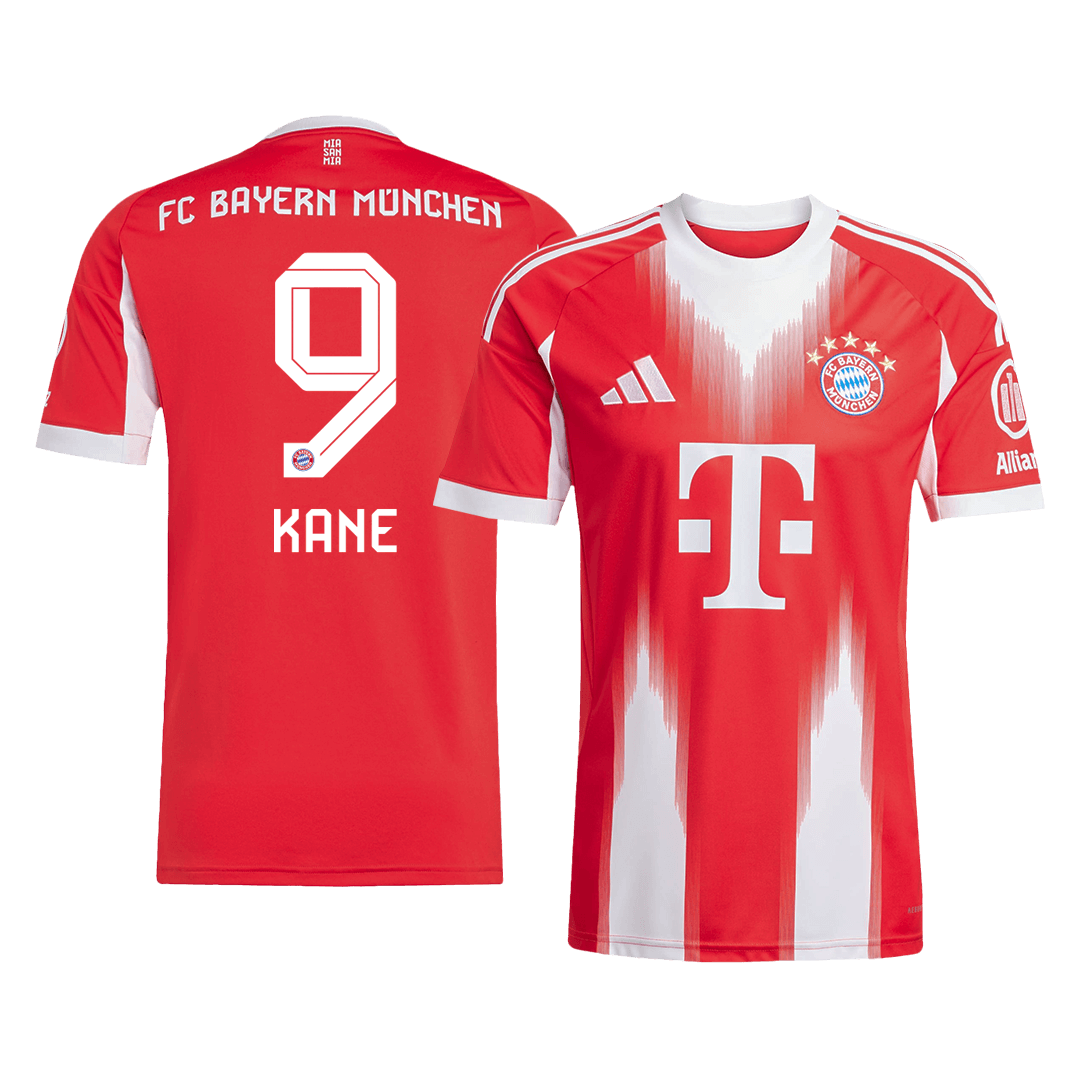 Bayern Munich KANE #9 Home Soccer Jersey 2025/26