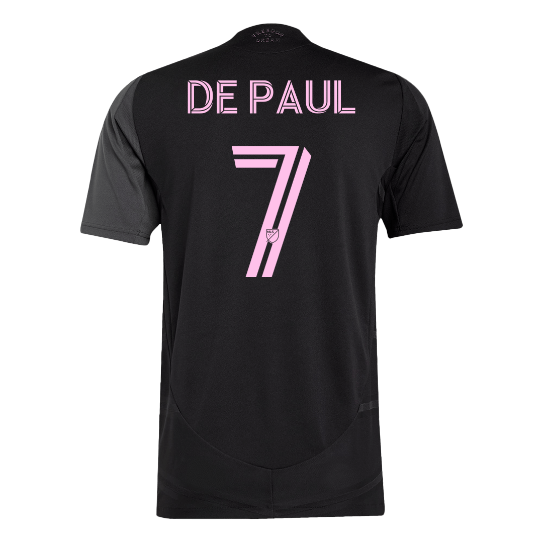 Inter Miami CF DE PAUL #7 Away Soccer Jersey Authentic 2025