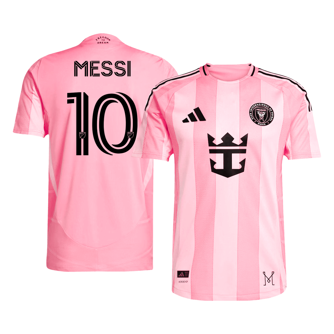 Inter Miami CF MESSI #10 Home Soccer Jersey Authentic 2025