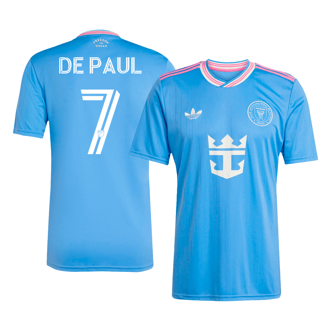 Inter Miami CF DE PAUL #7 Third Away Soccer Jersey 2025