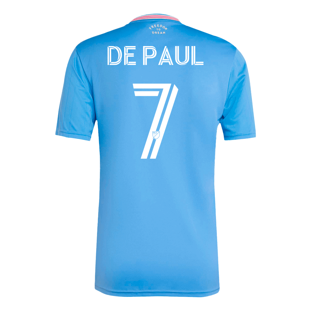 Inter Miami CF DE PAUL #7 Third Away Soccer Jersey 2025