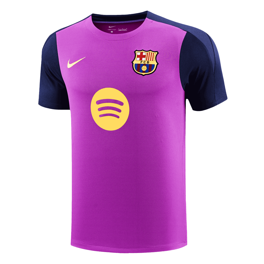 Barcelona Pre-Match Training Soccer Jersey 2025/26 - Purple