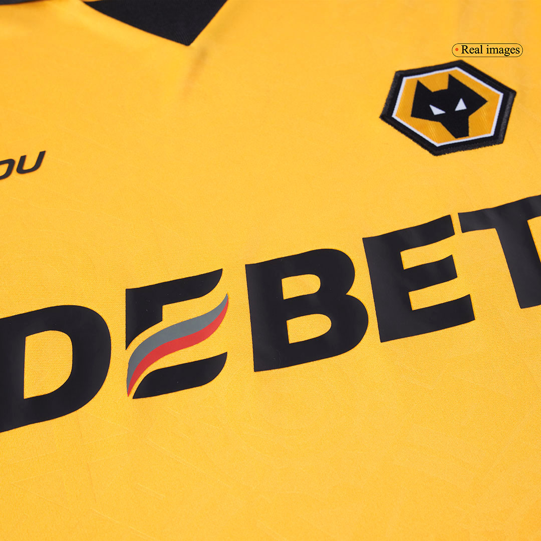 Wolverhampton Wanderers Home Soccer Jersey 2025/26