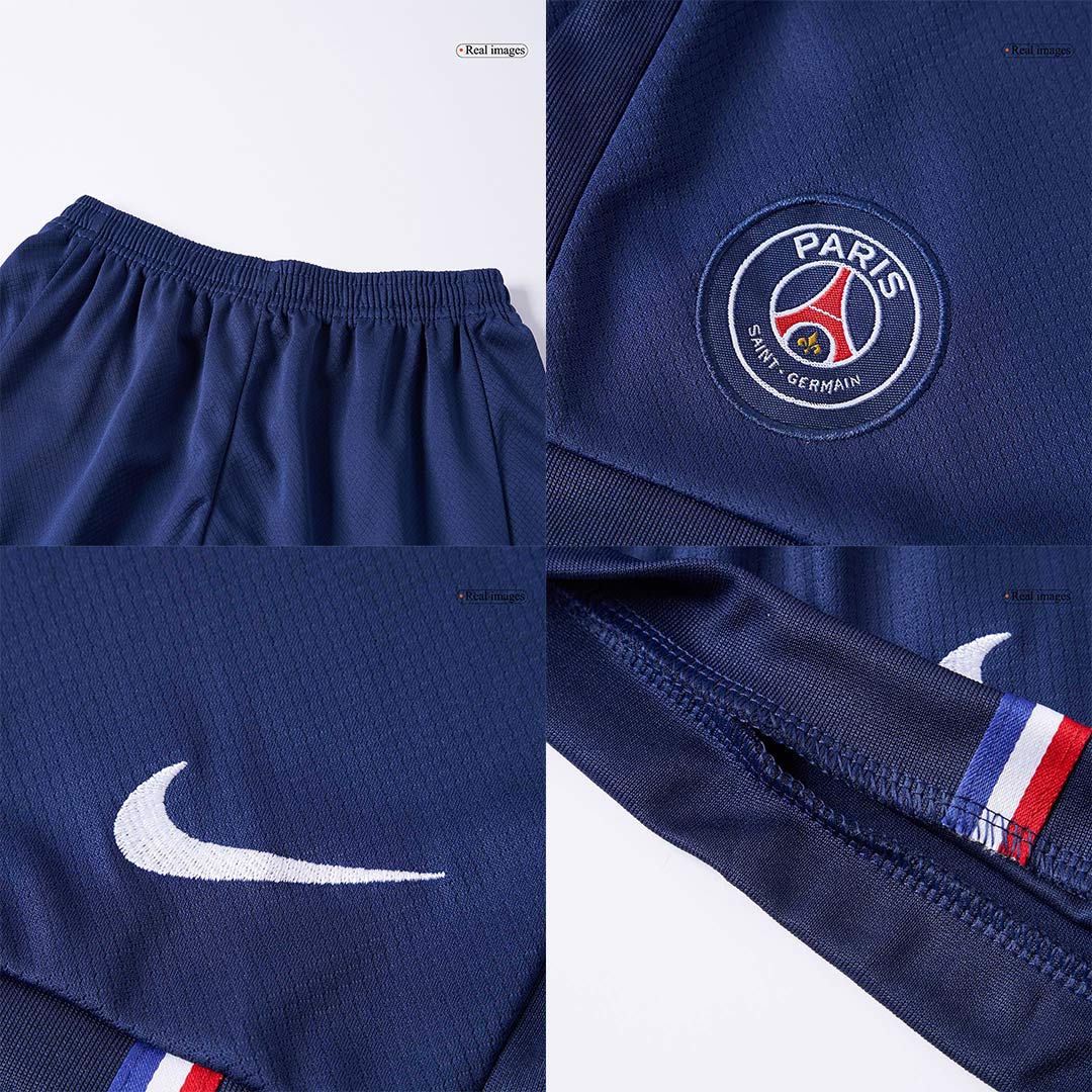 PSG Home Soccer Jersey Kit 2025/26 Kids(Jersey+Shorts)