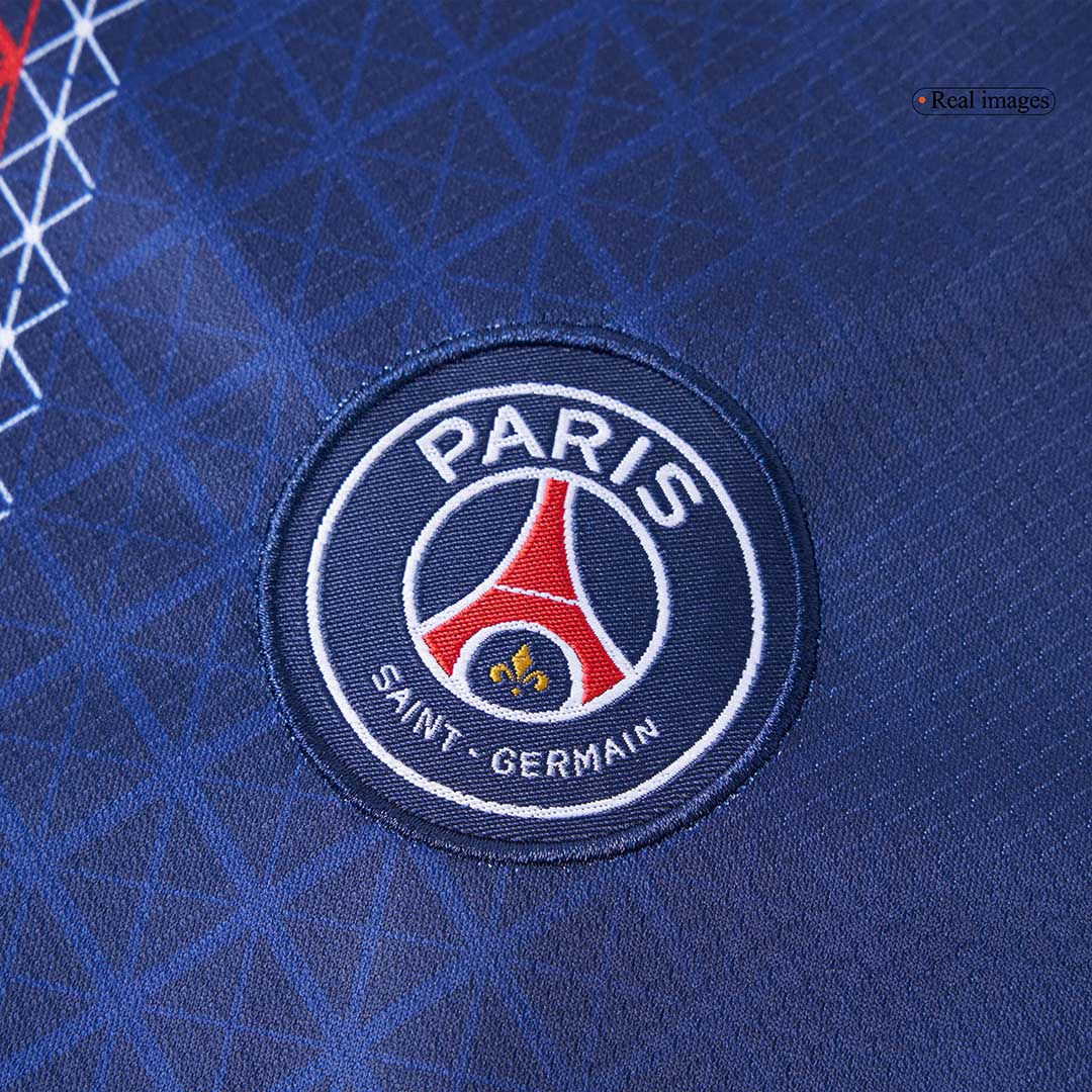 PSG Home Soccer Jersey Kit 2025/26 Kids(Jersey+Shorts)