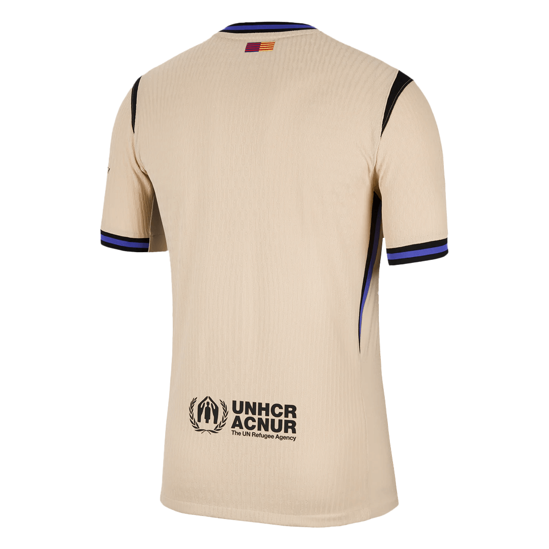 Barcelona Away Soccer Jersey Authentic 2025/26