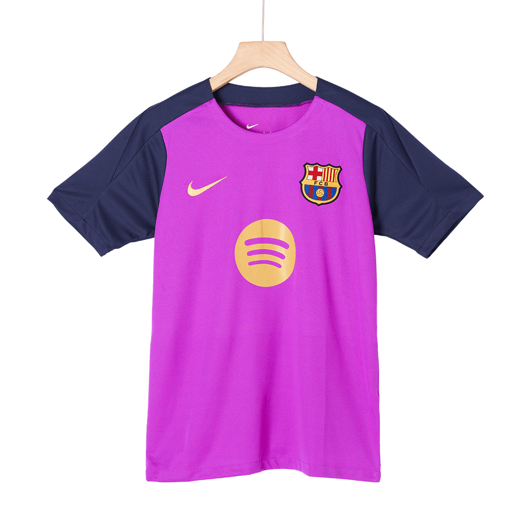 Barcelona Pre-Match Training Soccer Jersey 2025/26 - Purple
