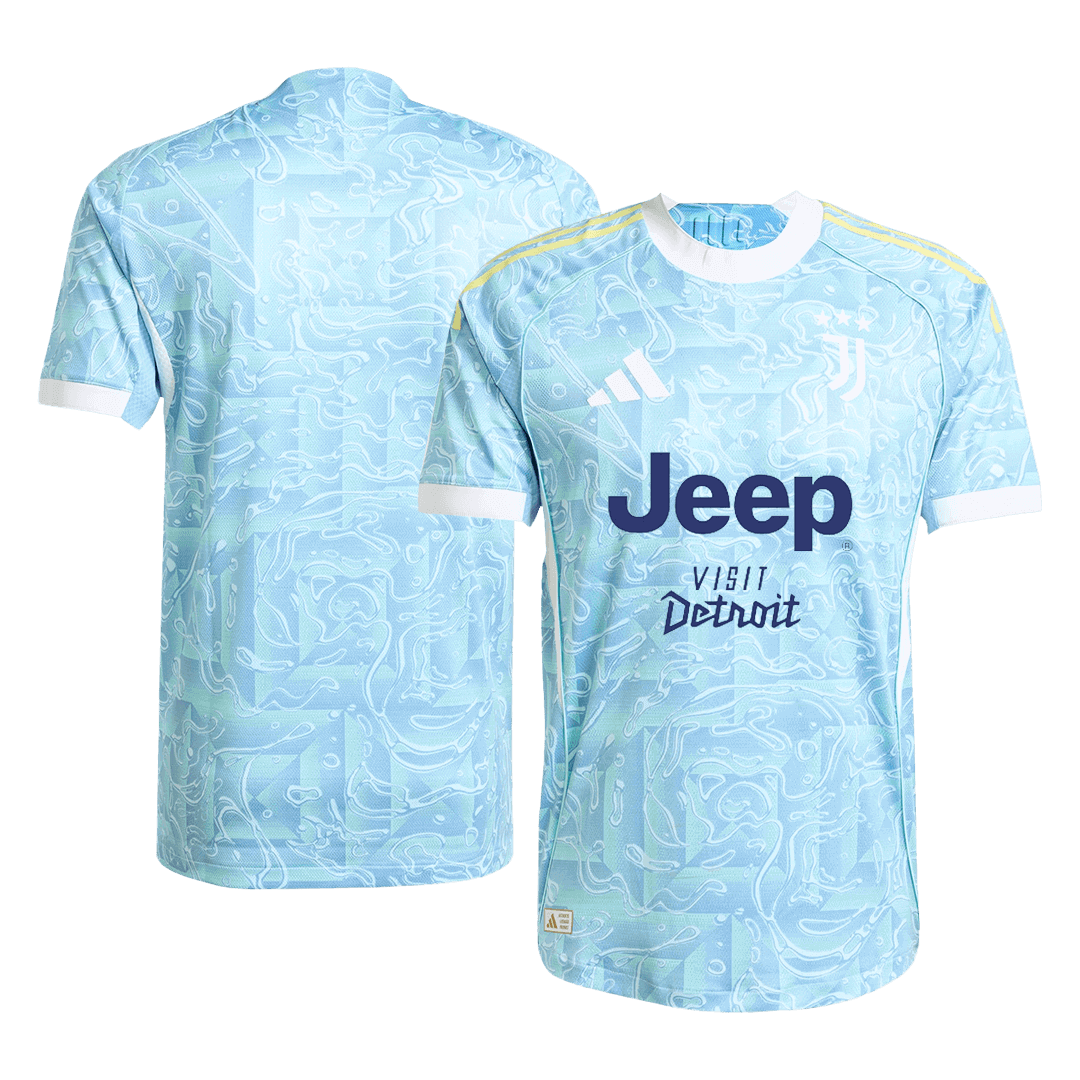 Juventus Away Soccer Jersey Authentic 2025/26