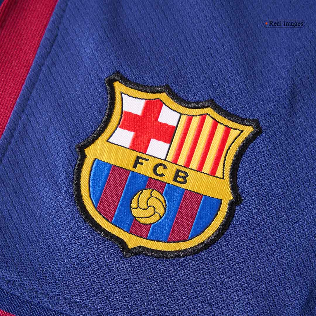 Barcelona Home Soccer Jersey Kit 2025/26 (Jersey+Shorts)
