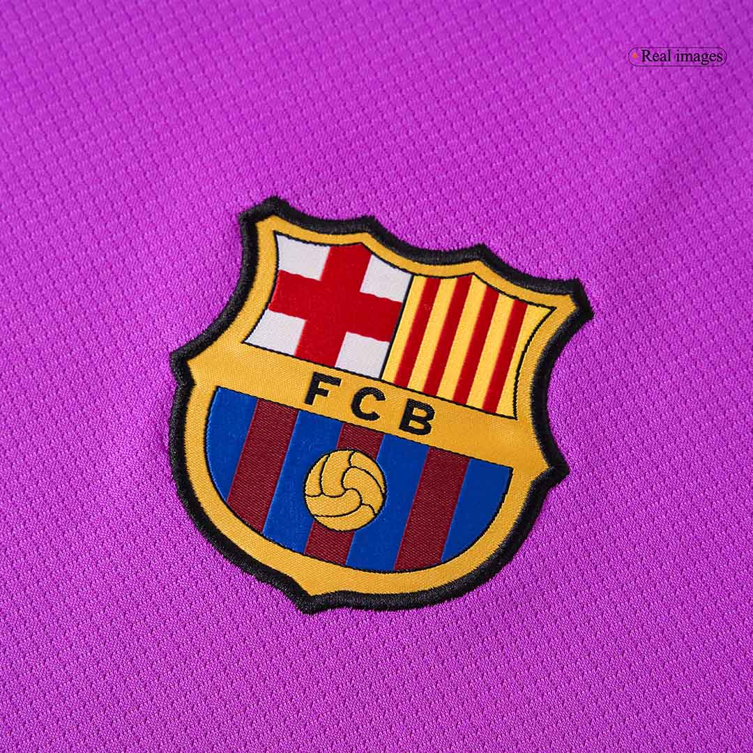 Barcelona Pre-Match Training Soccer Jersey 2025/26 - Purple