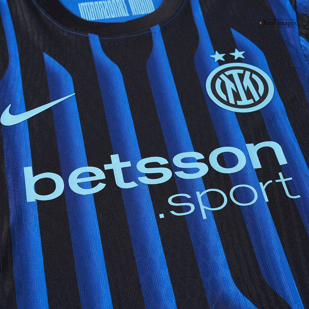 Authentic Inter Milan Home Soccer Jersey 2025/26 Blue&Black