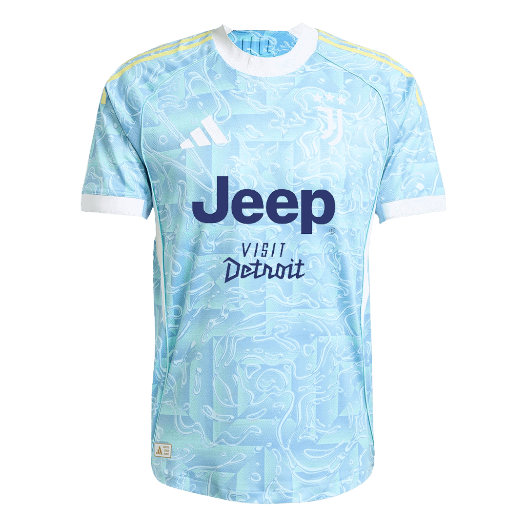 Juventus Away Soccer Jersey Authentic 2025/26