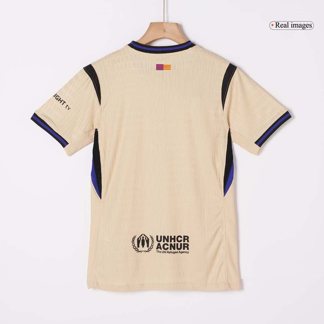Barcelona Away Soccer Jersey Authentic 2025/26