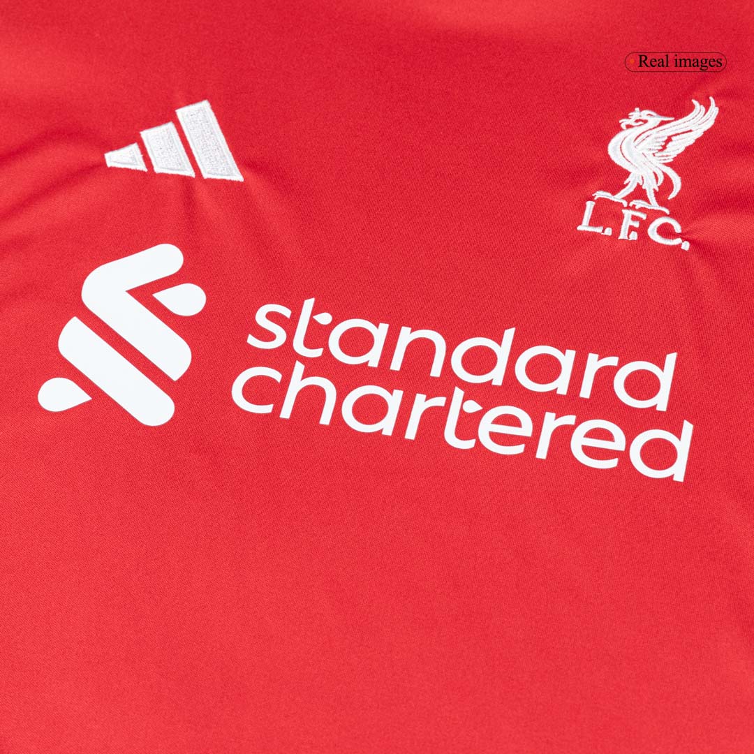Liverpool Home Soccer Jersey Kit 2025/26 Kids(Jersey+Shorts)