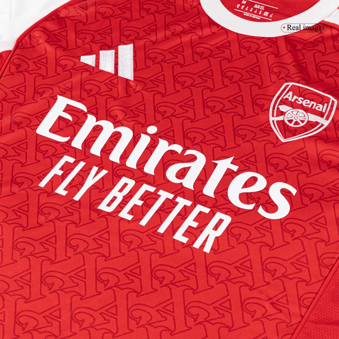 ØDEGAARD #8 Arsenal Home Soccer Jersey 2025/26 Red