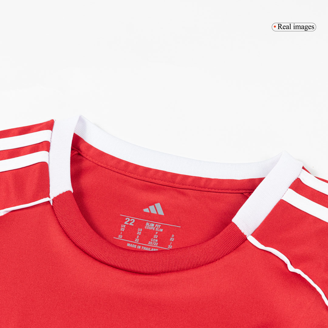 Liverpool Home Soccer Jersey Kit 2025/26 Kids(Jersey+Shorts)