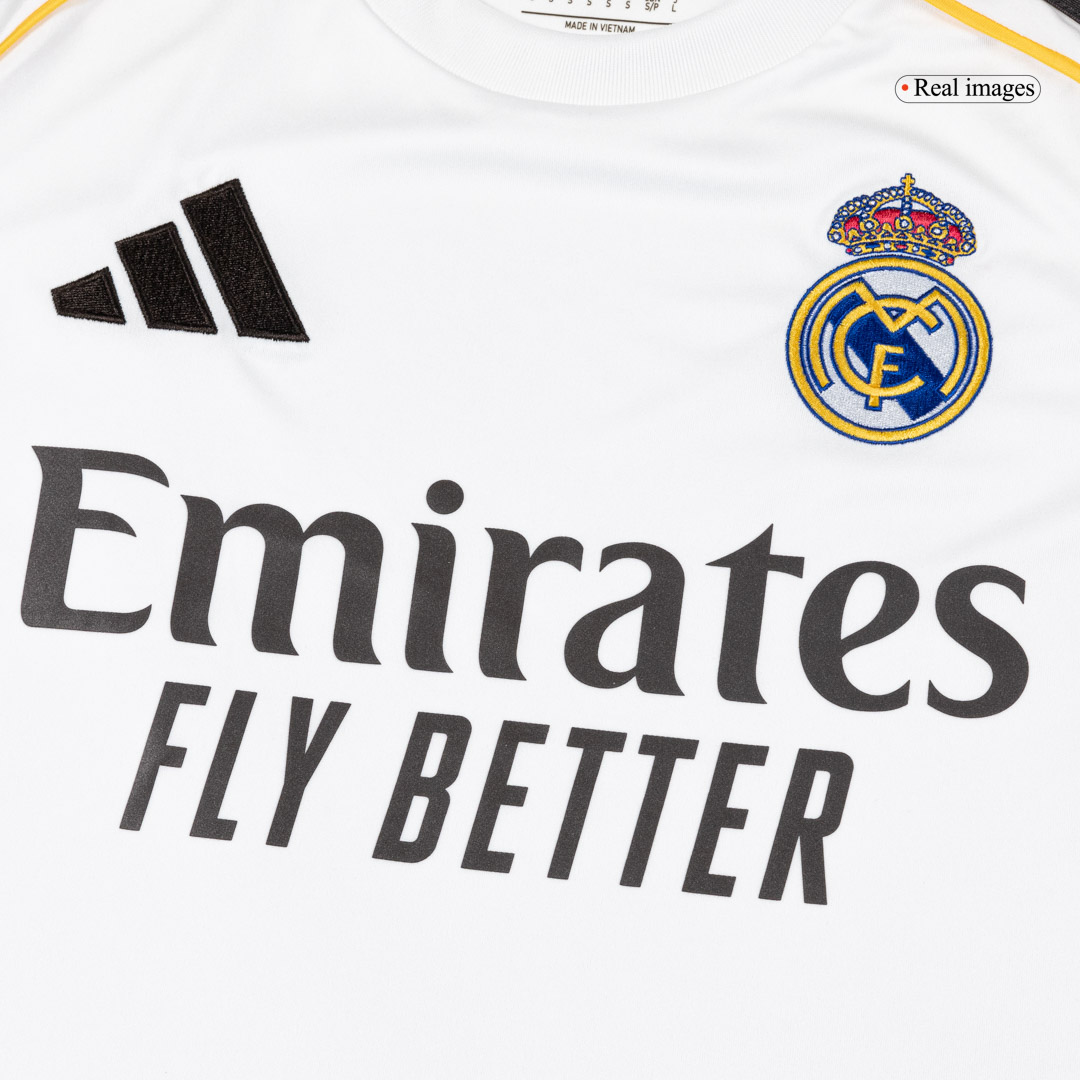 Real Madrid Home Soccer Jersey 2025/26 White