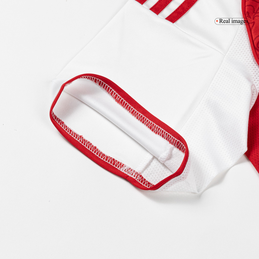 SAKA #7 Arsenal Home Soccer Jersey 2025/26 Red