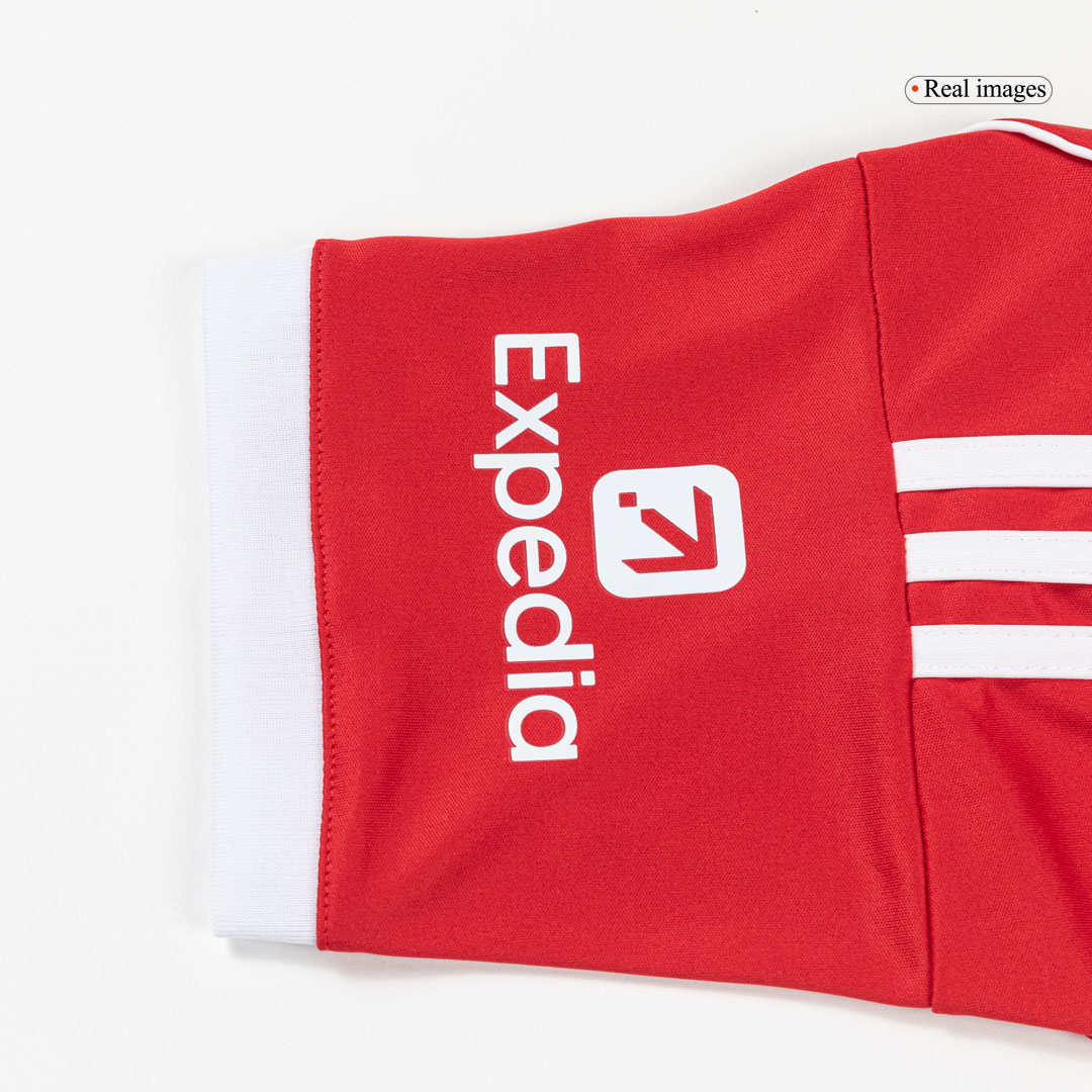Liverpool Home Soccer Jersey Kit 2025/26 Kids(Jersey+Shorts)