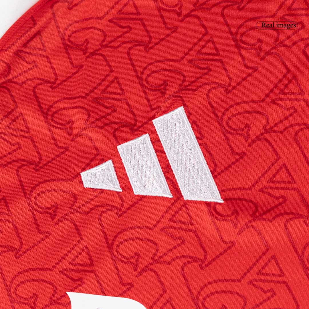 ØDEGAARD #8 Arsenal Home Soccer Jersey 2025/26 Red