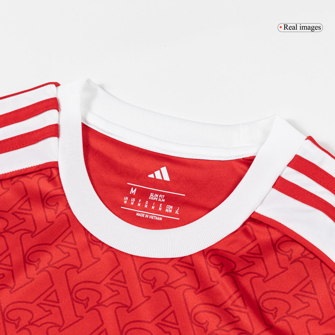 ØDEGAARD #8 Arsenal Home Soccer Jersey 2025/26 Red
